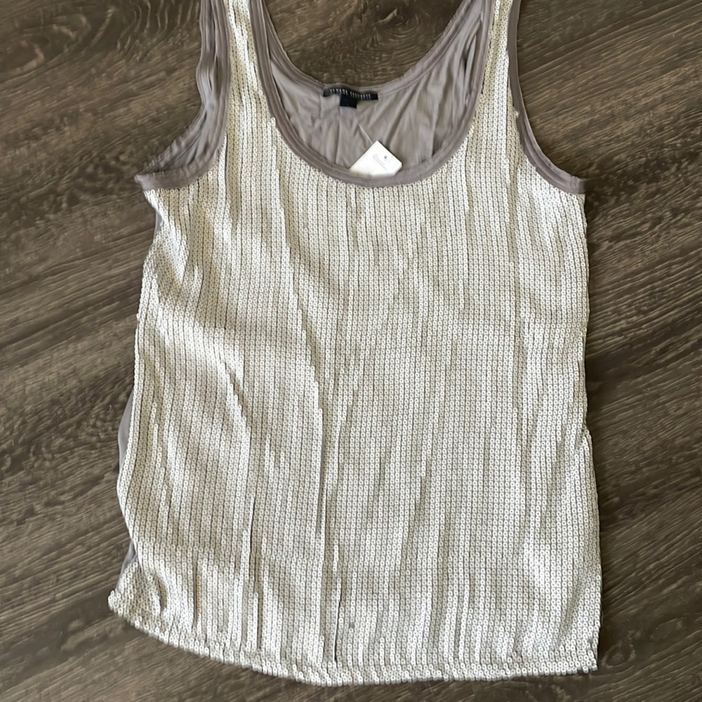 Sequin tank top
